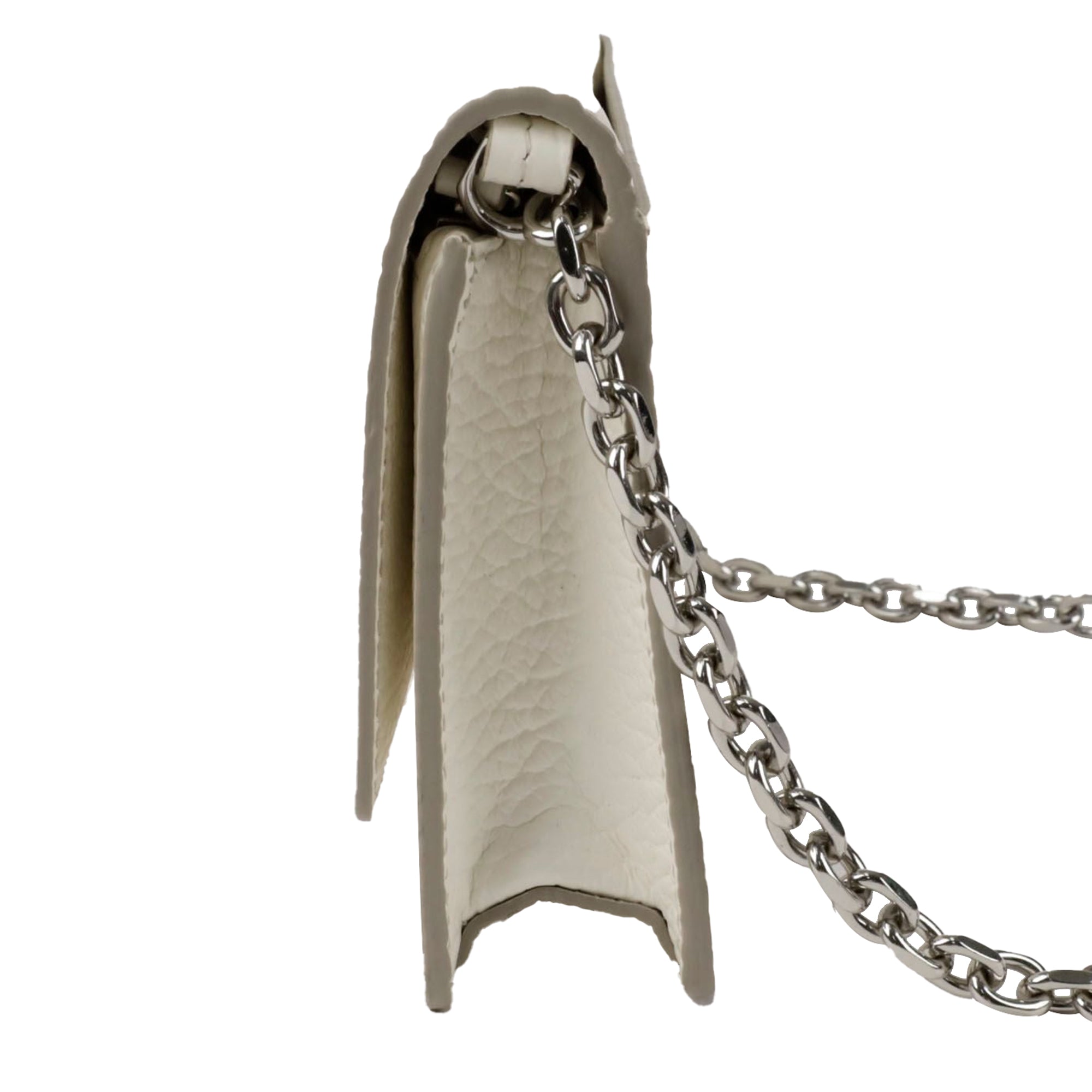 Post Stitch Chain Wallet Crossbody