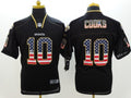 Men's New Orleans Saints Brandin Cooks #10 Black Player Game Jersey1
