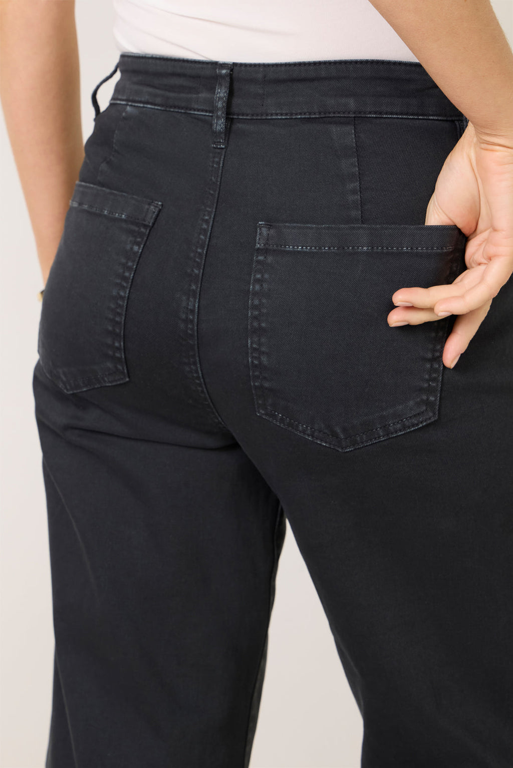 Women's Meg Wide Leg w Zipper Pocket Pants