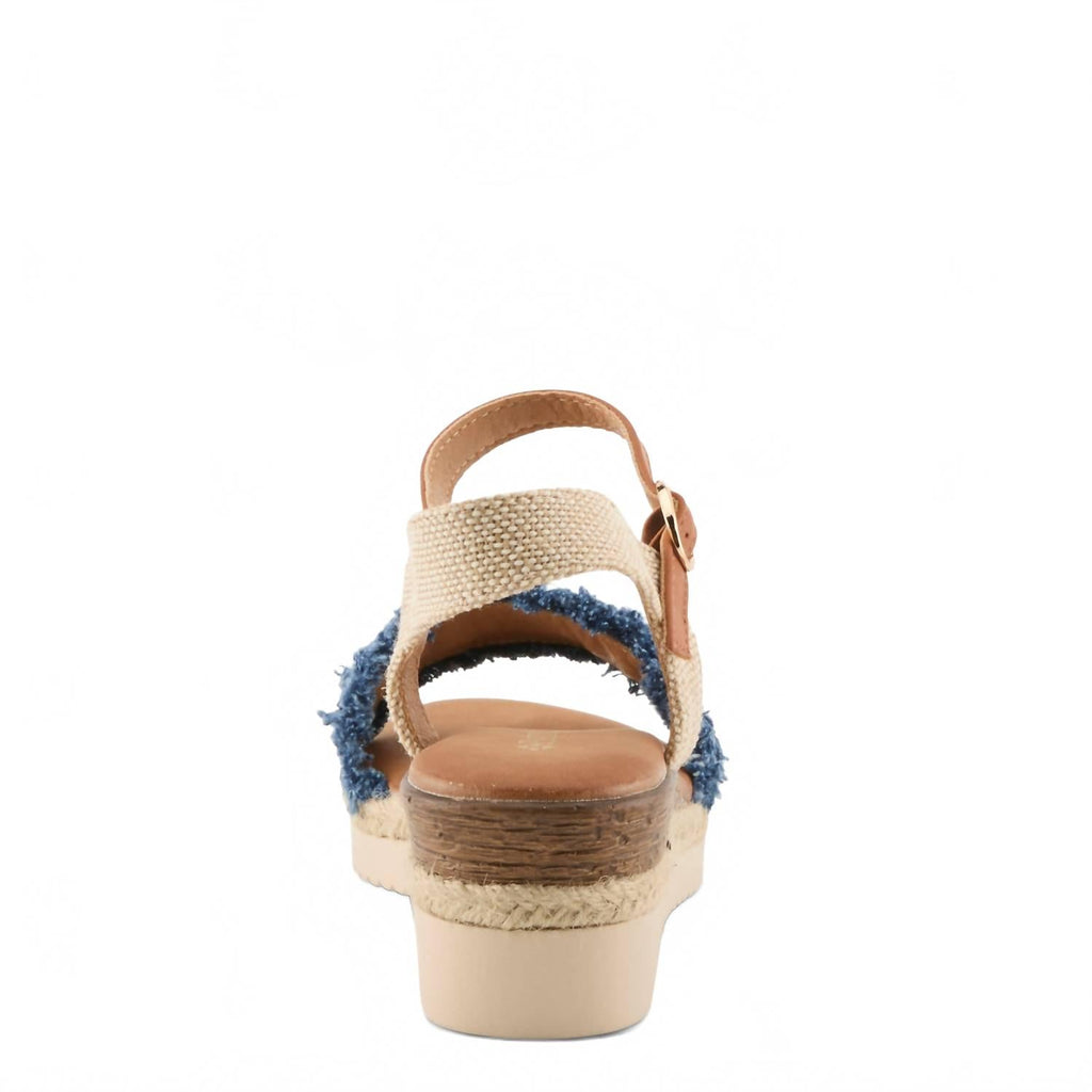 Women's Lemire Platform Sandals In Dark Denim Blue