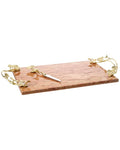 Michael Aram Monet's Garden Cheeseboard & Knife