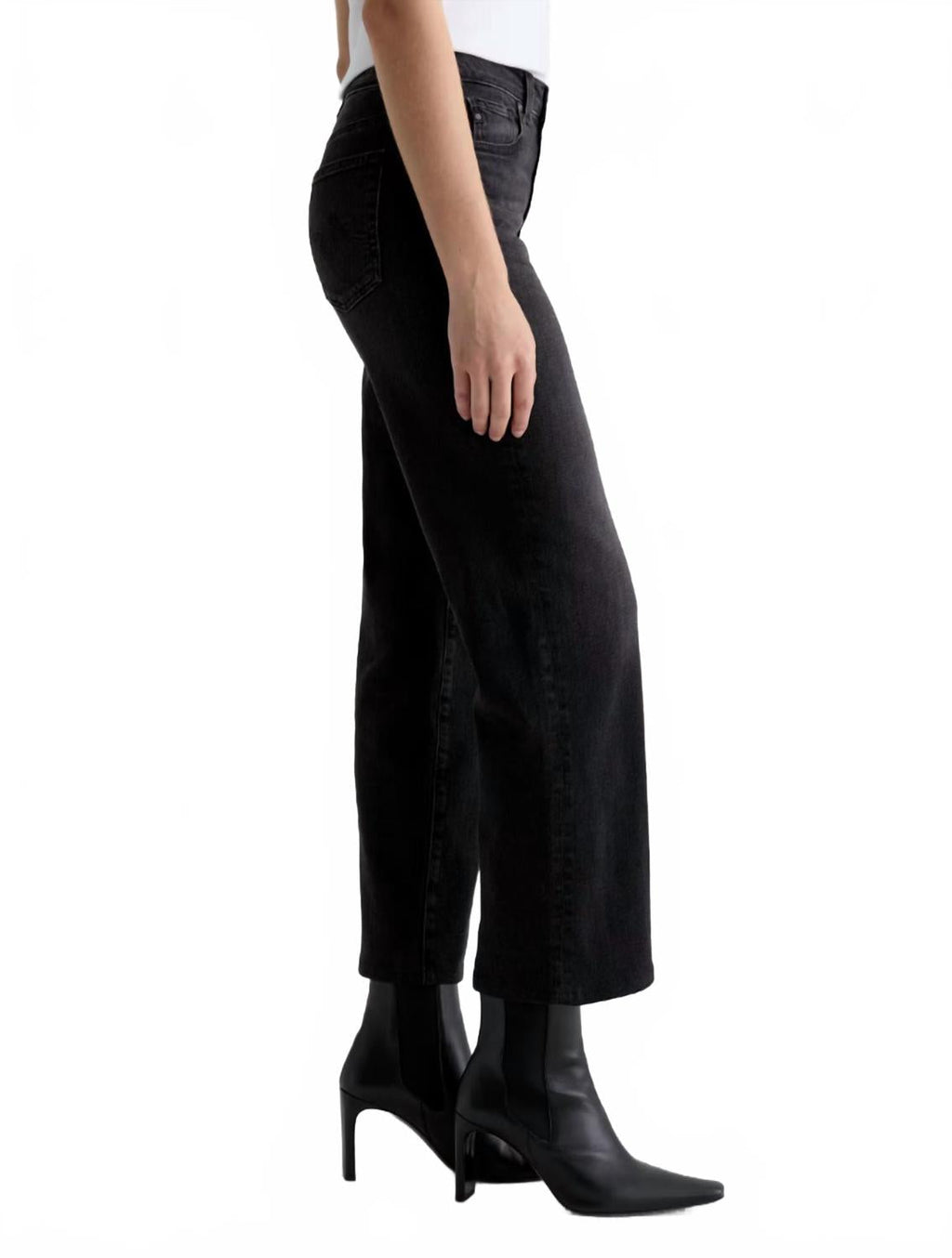 Brinley Mid-Rise Straight Leg Jeans In Nebula