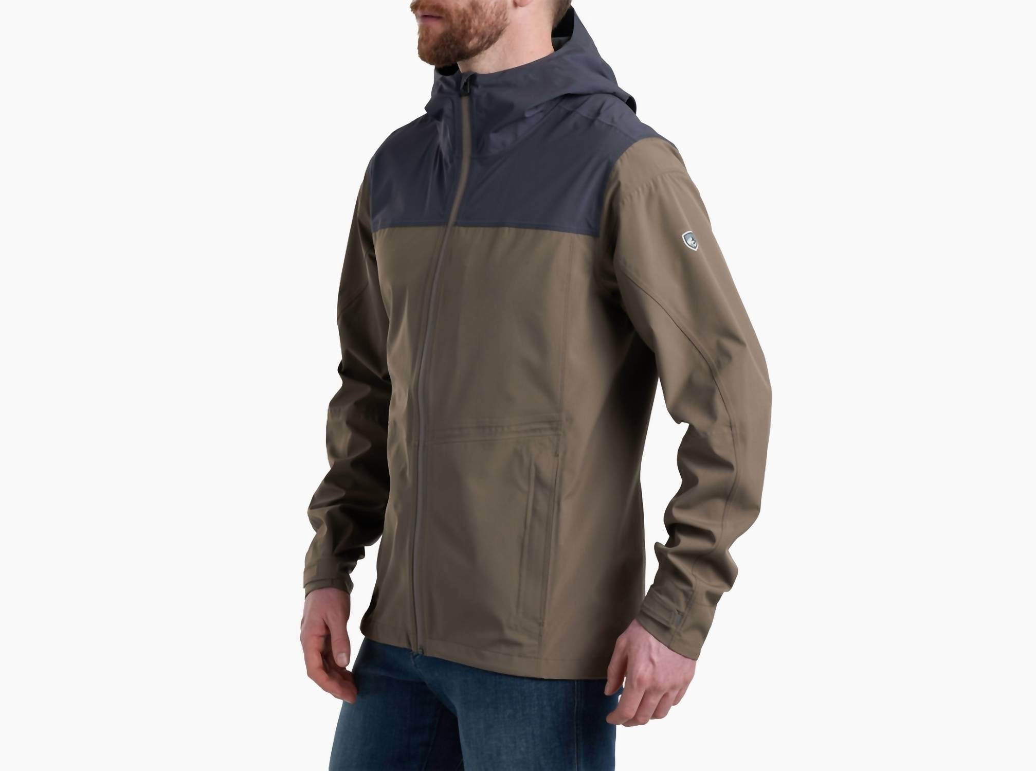 Stretch Voyagr Jacket In Driftwood