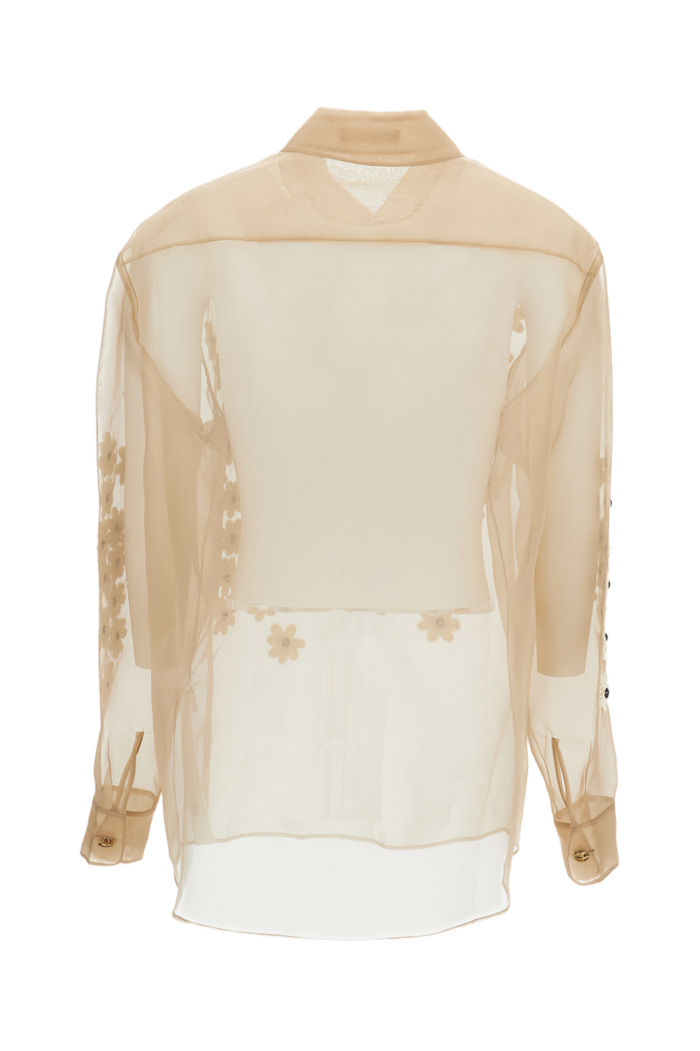Argo Top With Floral Embroidery