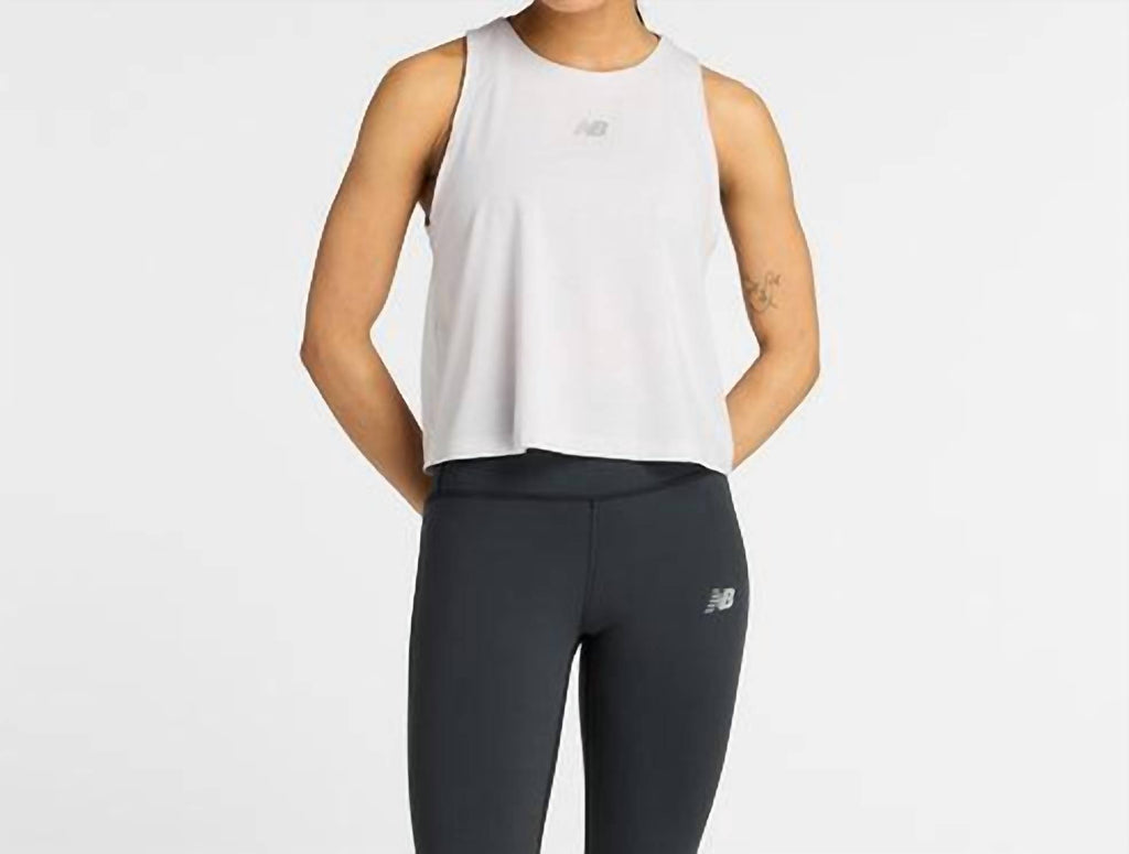 Drapey Tank Top In Grey