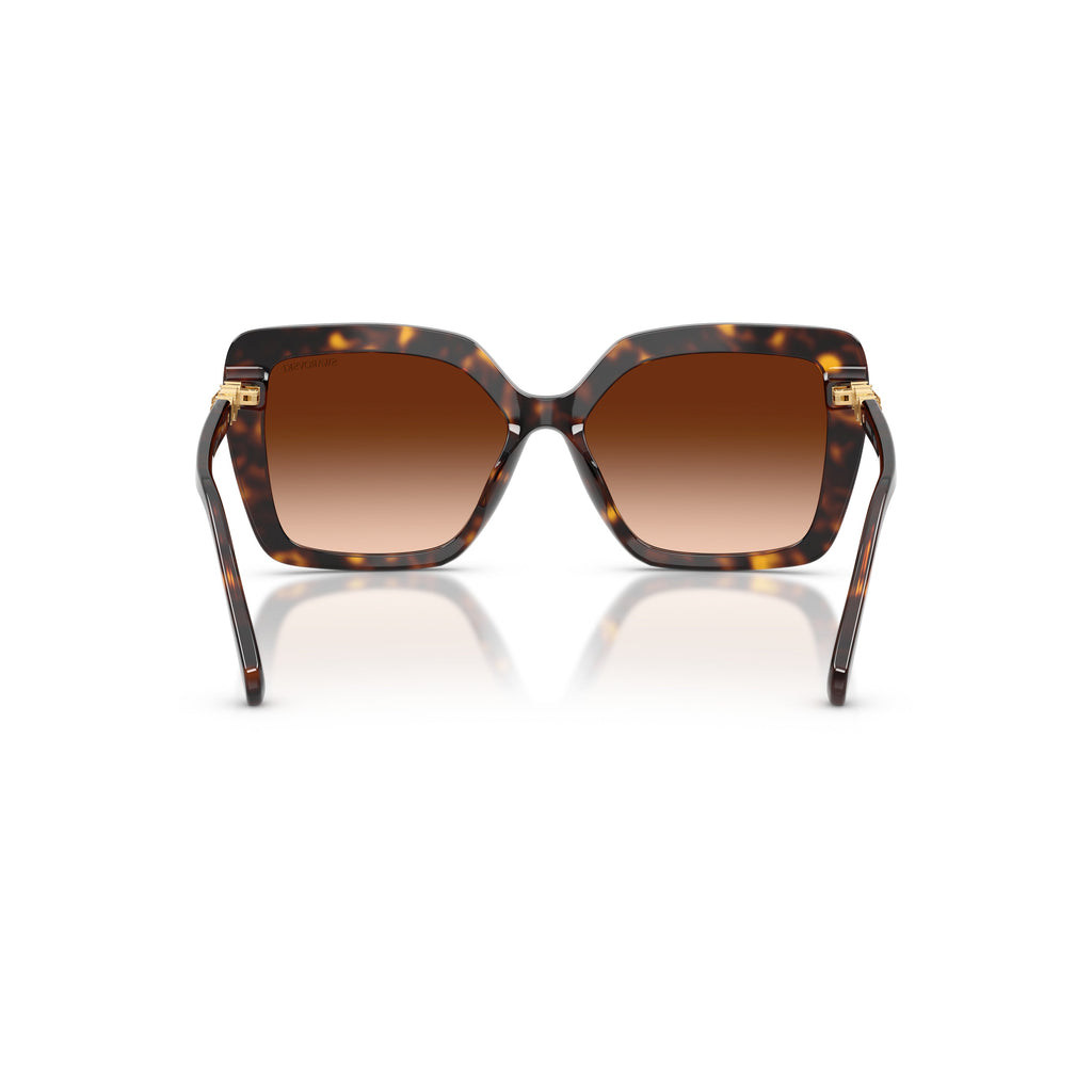 0Sk6049 Oversized Square Sunglasses with Tortoiseshell Pattern