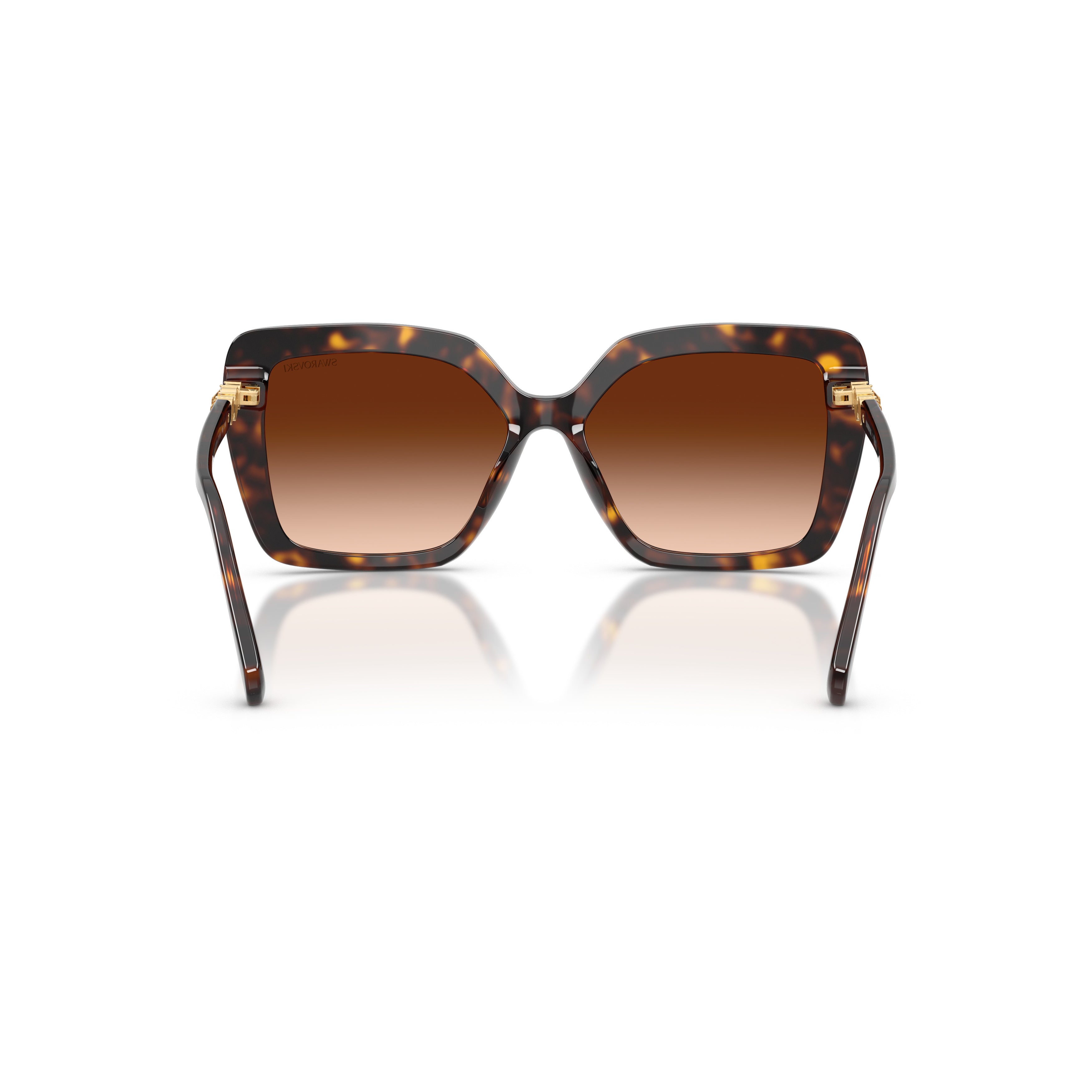 0Sk6049 Oversized Square Sunglasses with Tortoiseshell Pattern