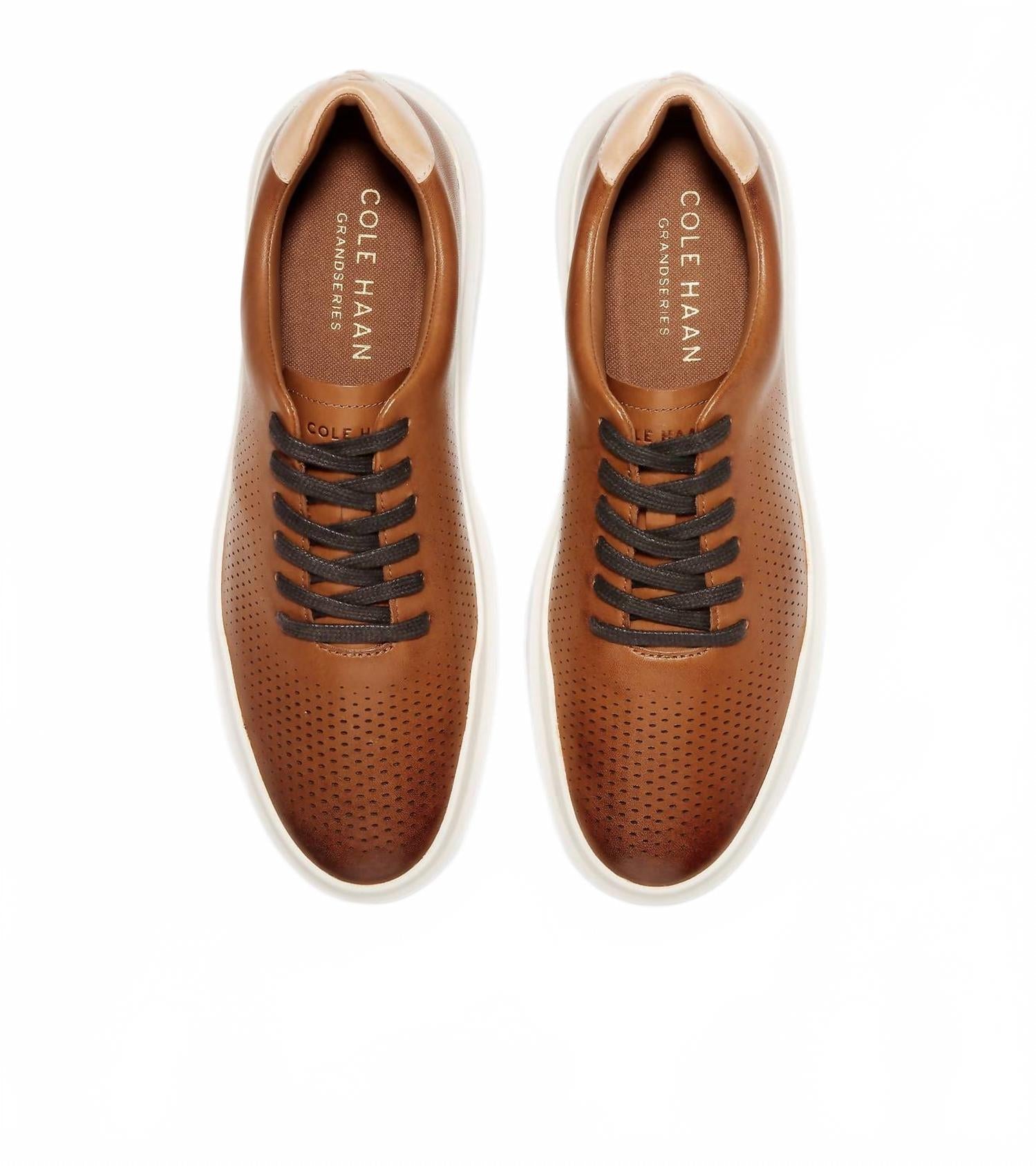 Men's Grandpro Rally Shoe In British Tan/ivory