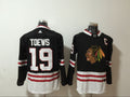 Men's Chicago Blackhawks Jonathan Toews #19 Black Breakaway Player jersey