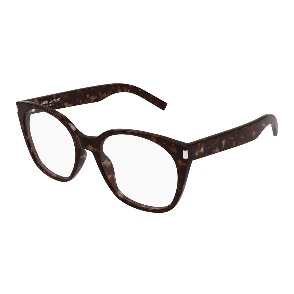 Rounded Square Sunglasses With Tortoiseshell Pattern And Silver Accents