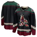 Men's Arizona Coyotes Black Home Breakaway Blank jersey