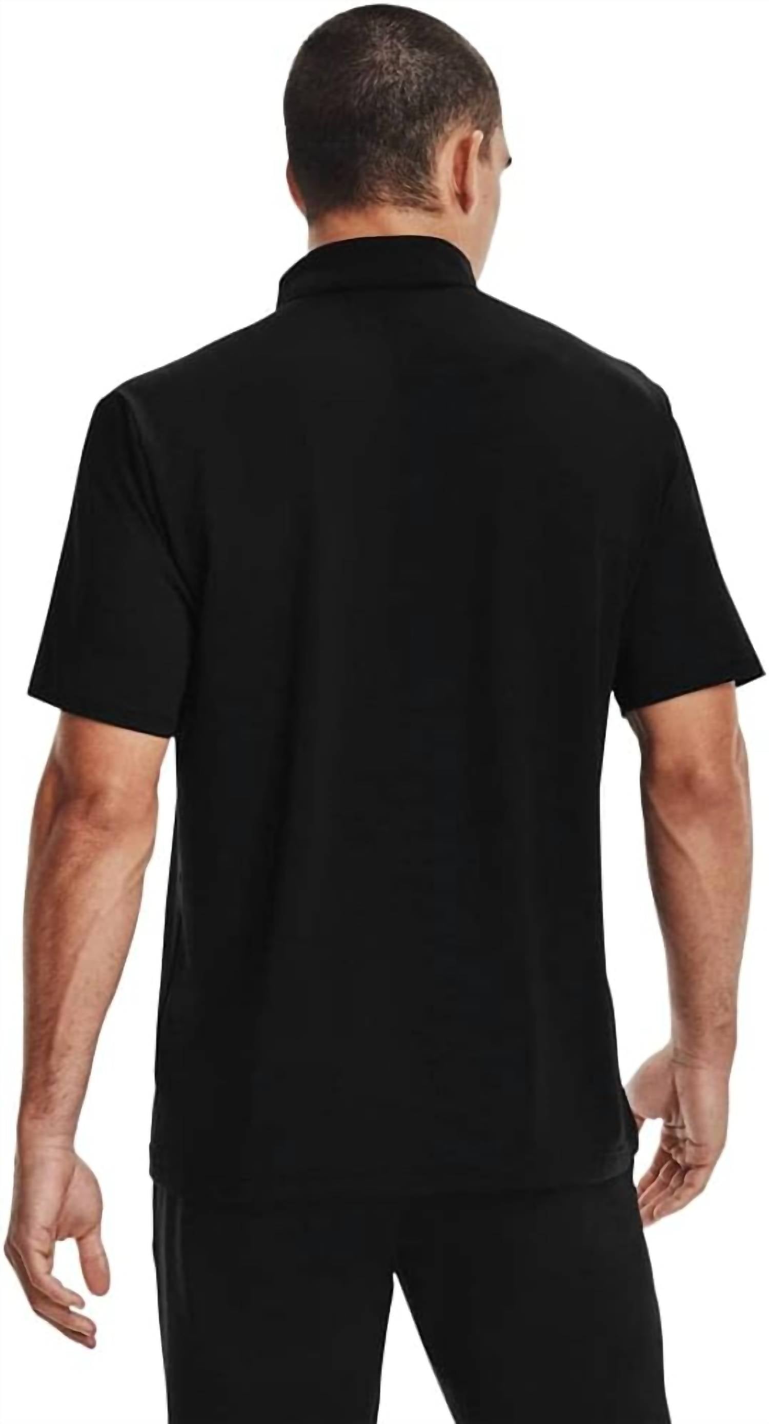 Men's Team Performance Polo In Black