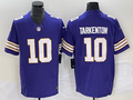 Men's Minnesota Vikings Fran Tarkenton #10 Purple Classic Player jersey