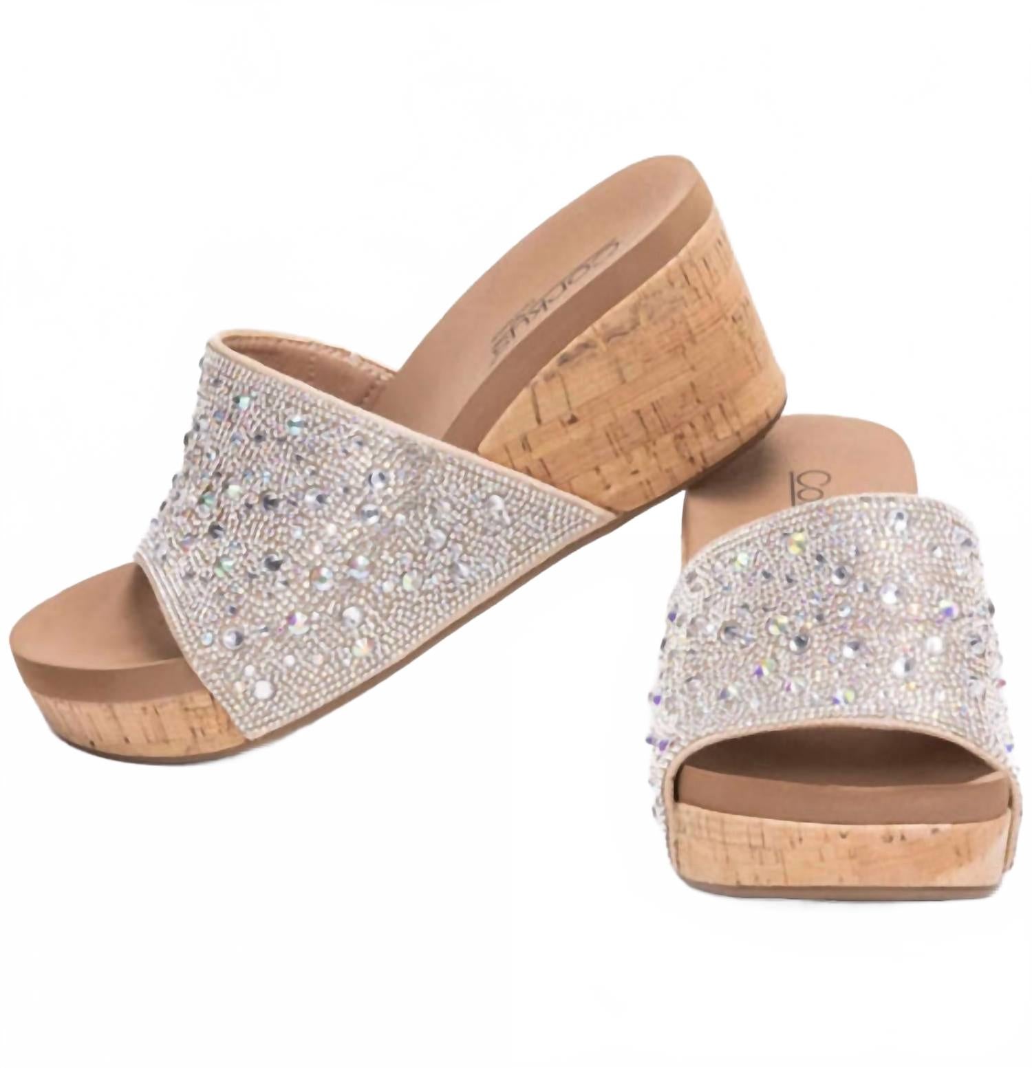 Women's Sunlight Wedge Sandals In Clear