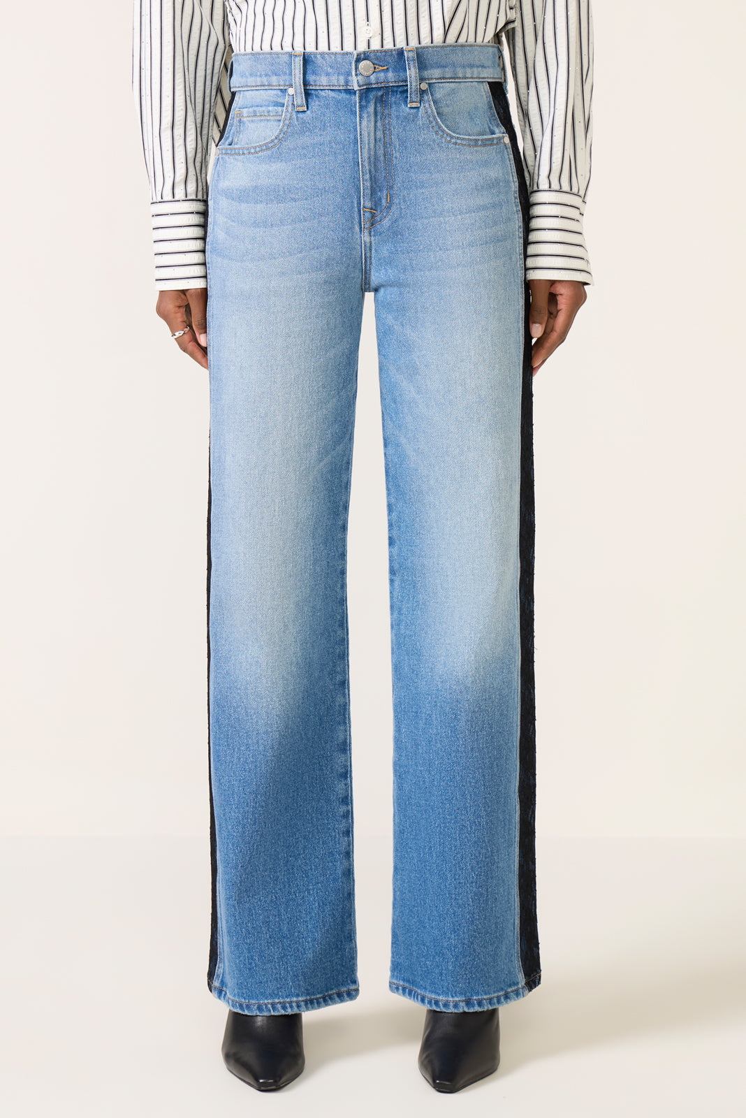 Women's Ever Straight w Lace Inset Jean