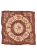 Women's Wool Blend Bandana In Rodeo Cappucino