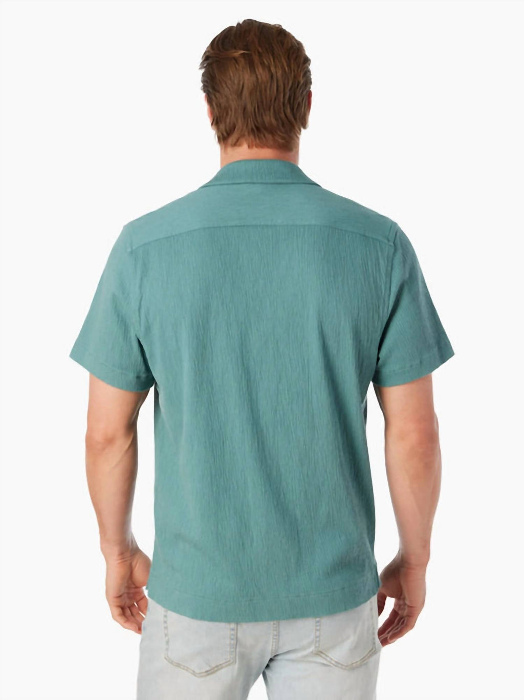 Babylon Camp Shirt In Sea Green