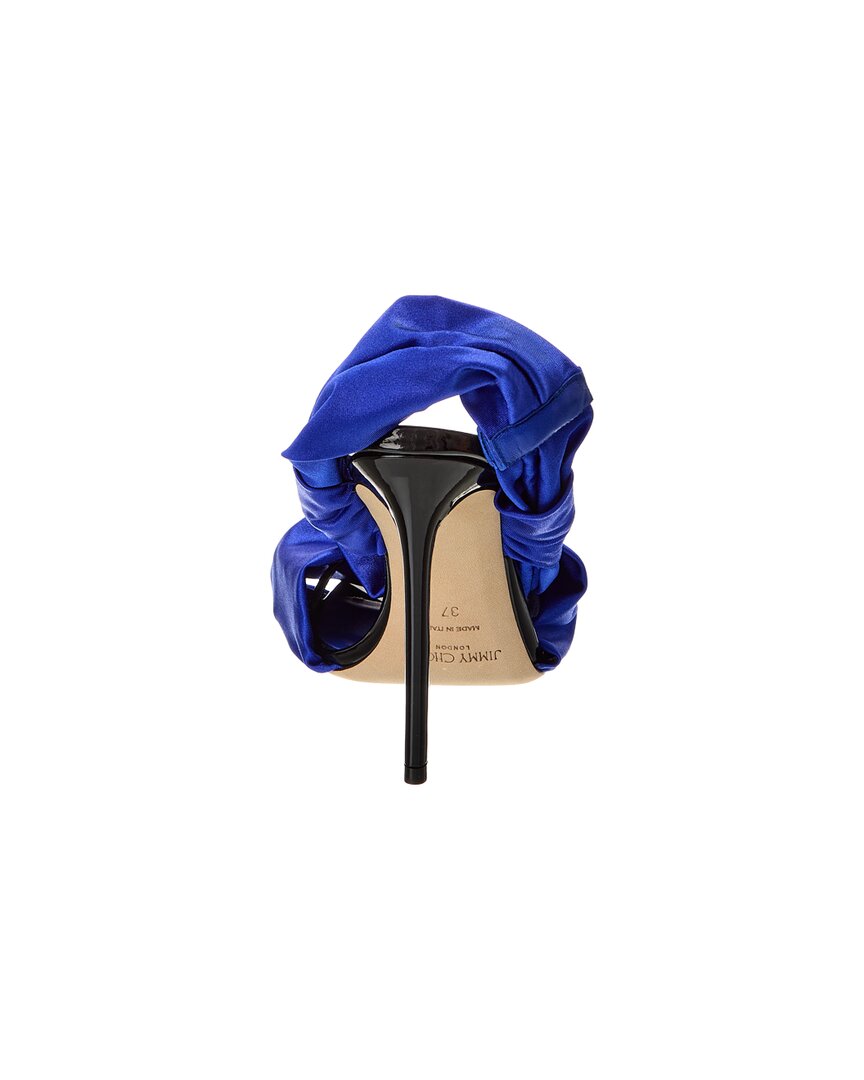 Jimmy Choo Neoma 110 Jersey & Patent Sandal