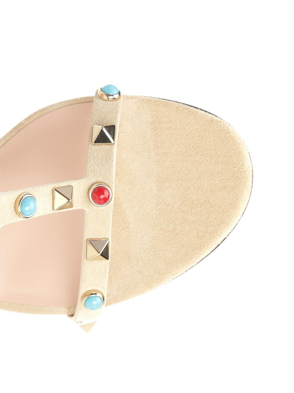Valentino Garavani Women Rockstud Suede Sandals