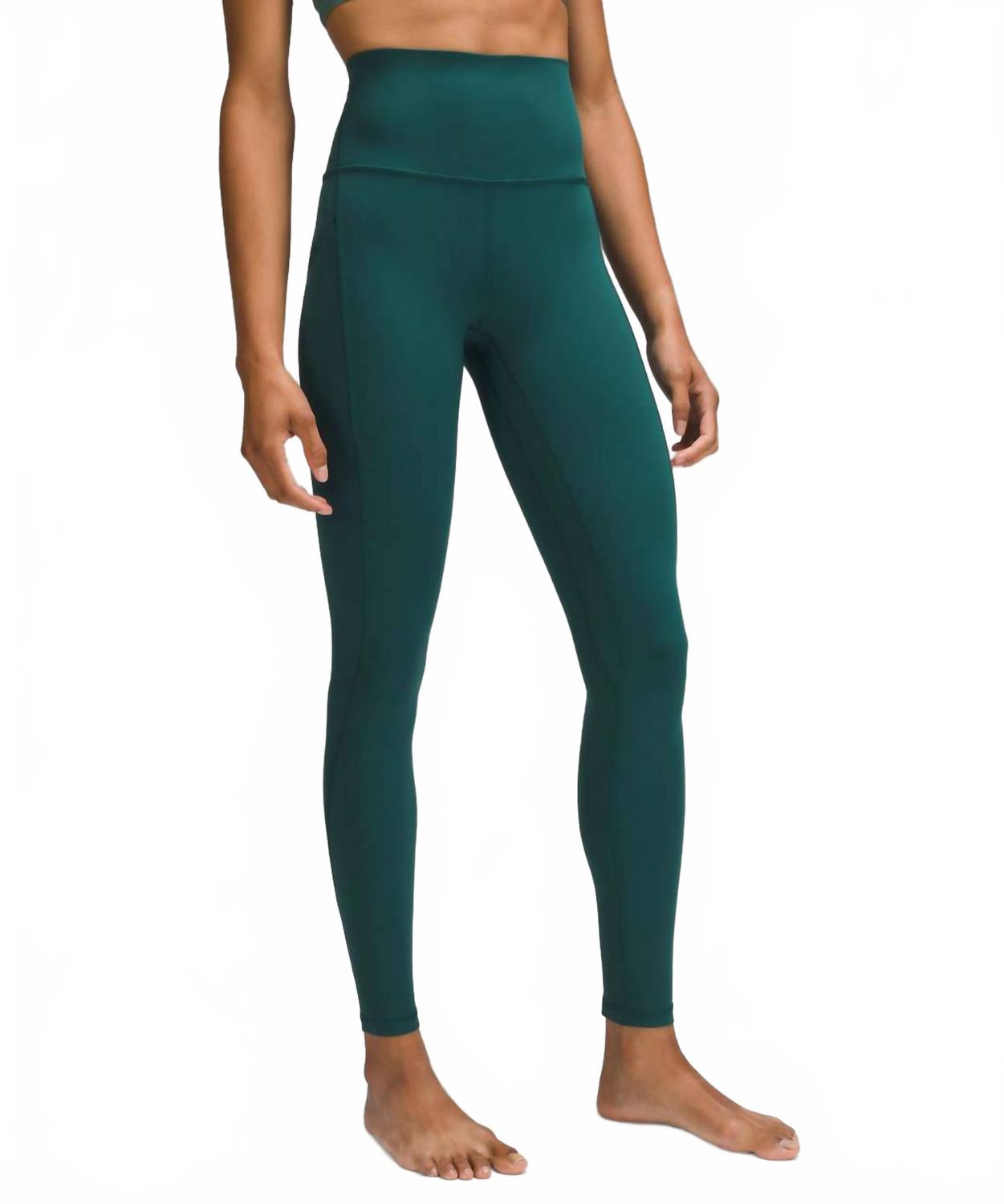 Align High Rise Leggings In Storm Teal