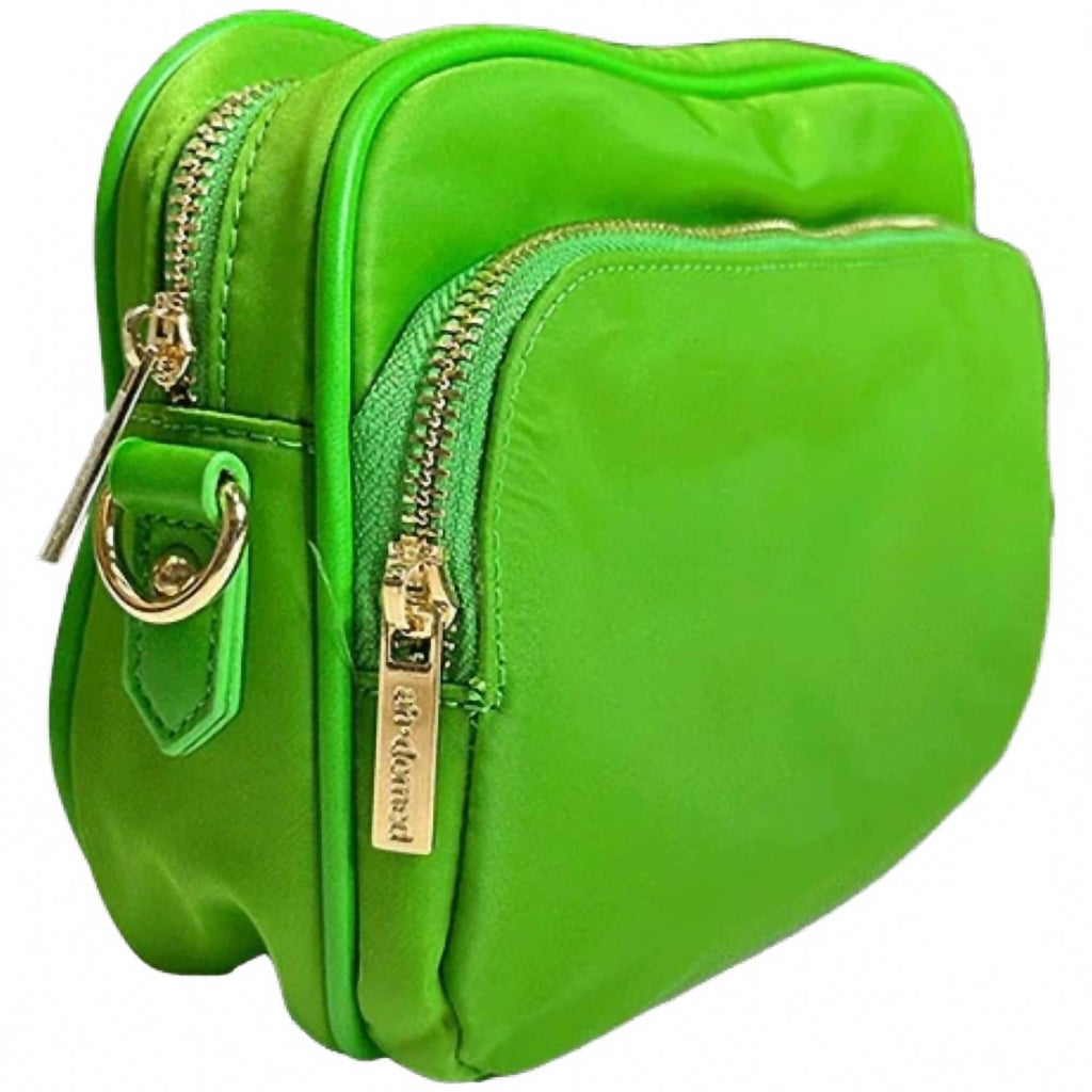 Natalia Crossbody Handbag In Green Apple