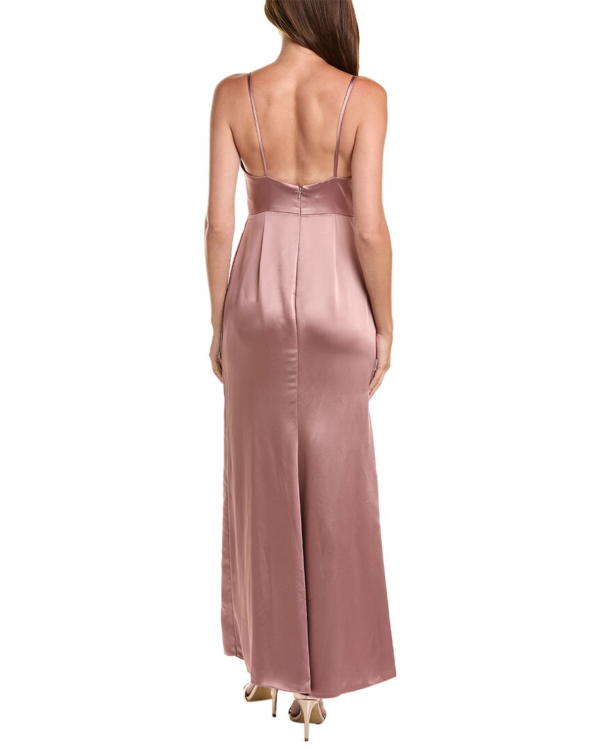 Dessy Collection Cowl Neck Maxi Dress