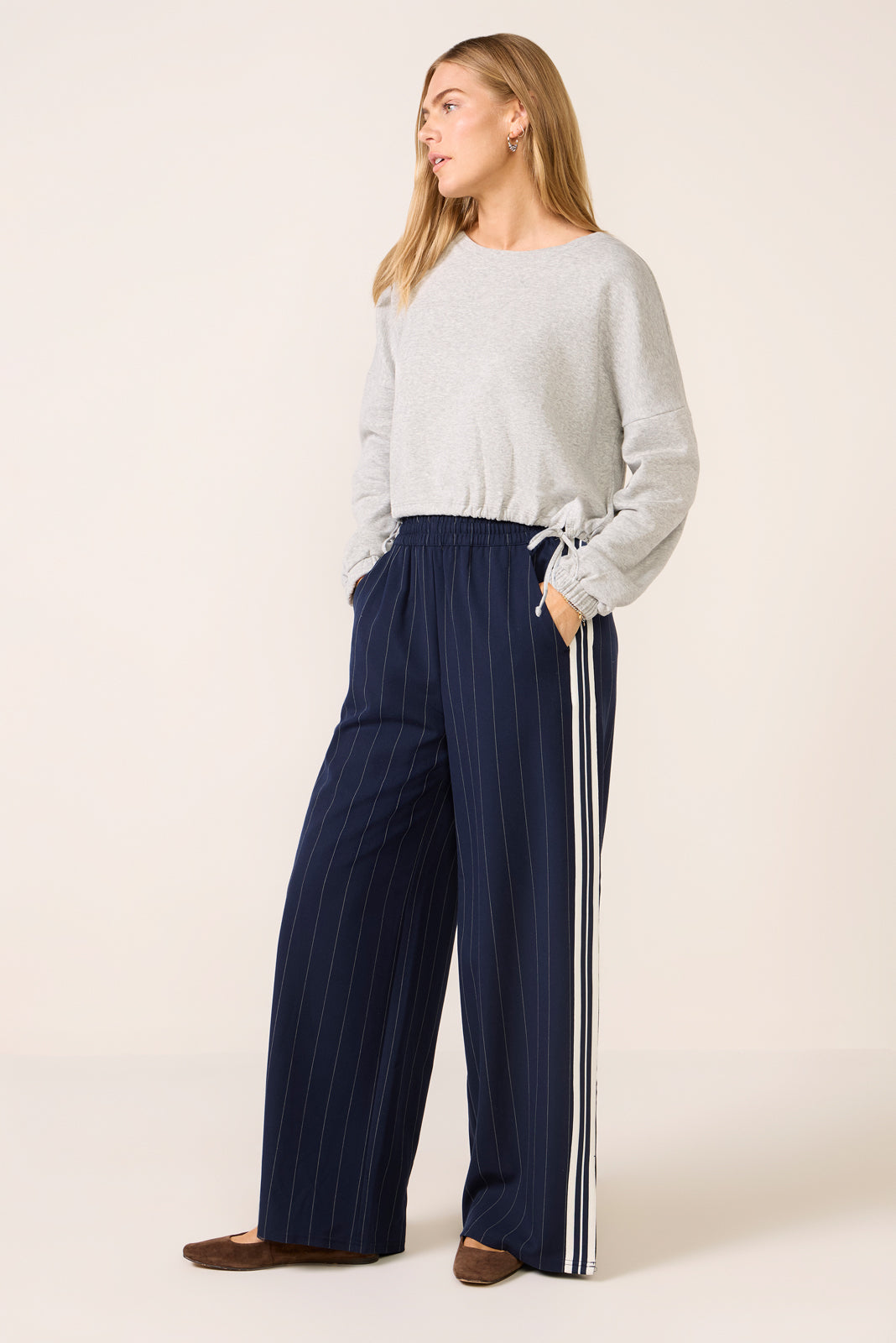 Women's Keyara Tie Bottom Sweatshirt