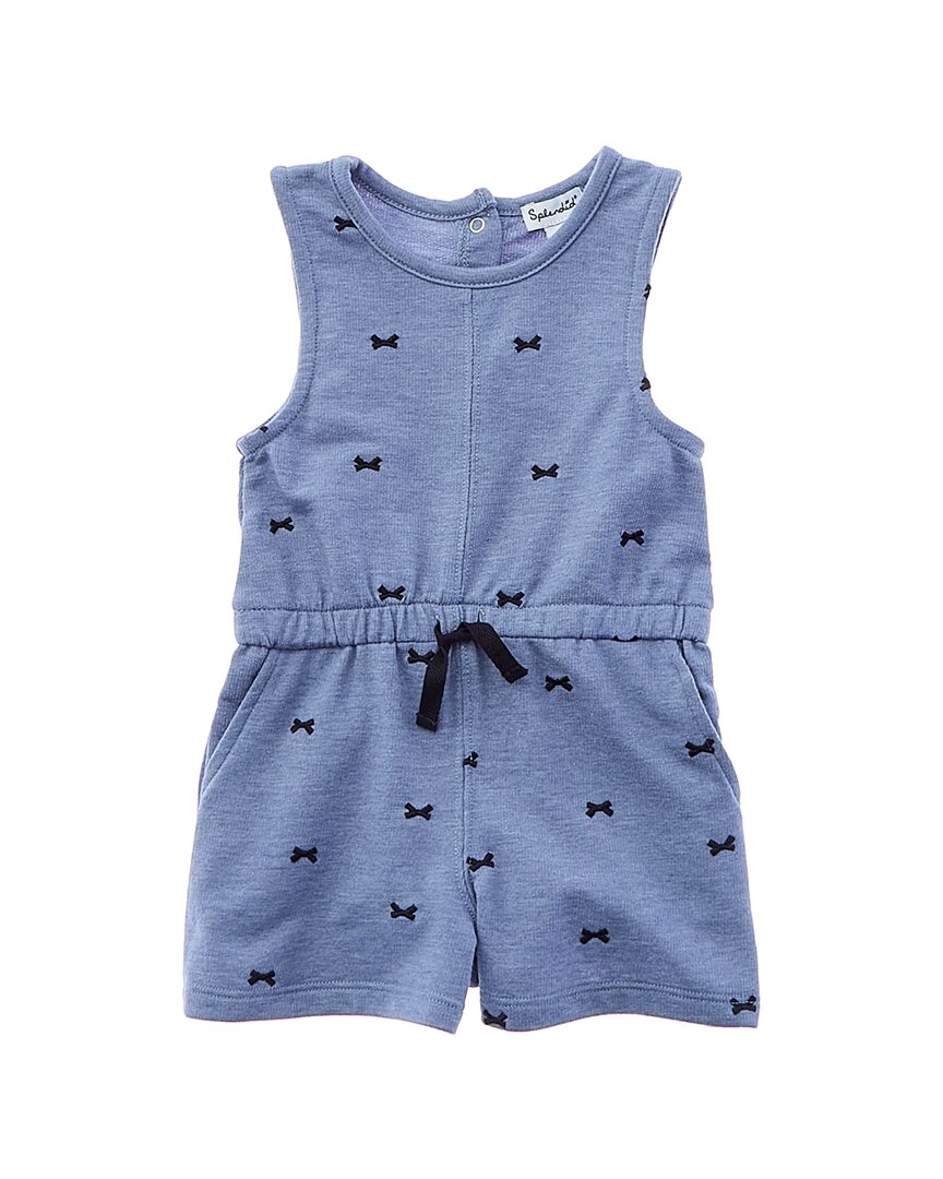 Splendid Bow Embroidered Romper