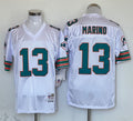 Men's Miami Dolphins Dan Marino Mitchell & Ness White Legacy Replica Jersey1