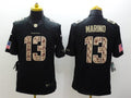 Men's Miami Dolphins #13 Dan Marino Black Game Jersey1