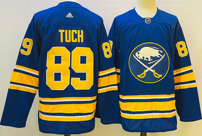 Men's Buffalo Sabres Alex Tuch #89 Royal Replica jersey