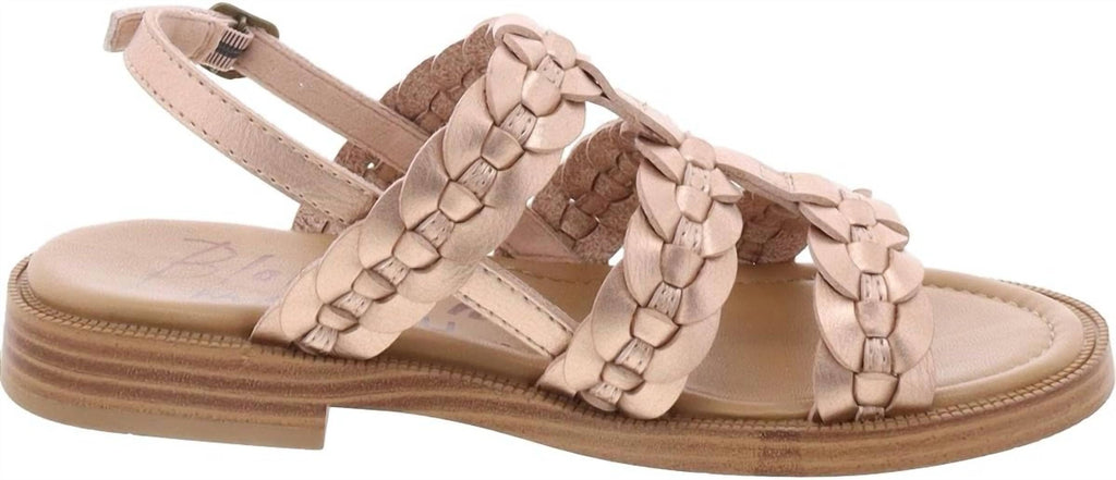 Women's Awluv Flat Sandals In Rosegold