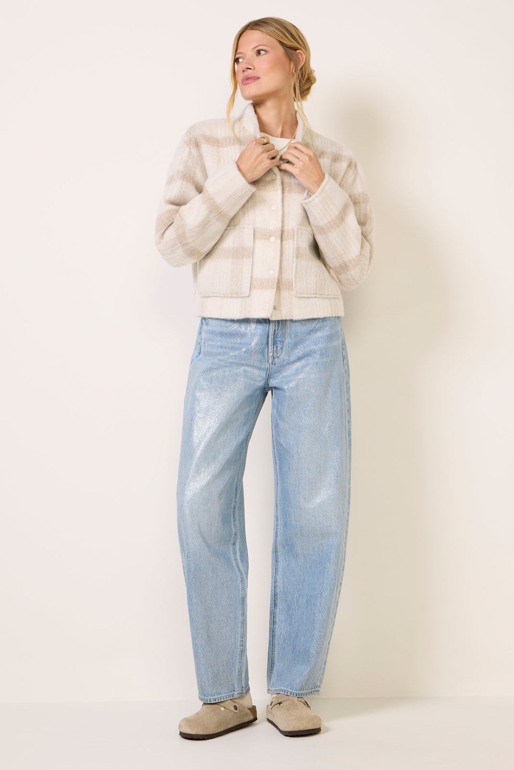 Women's Wes Sparkle Barrel Jean