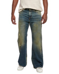 Palm Angels Distressed Straight Jean
