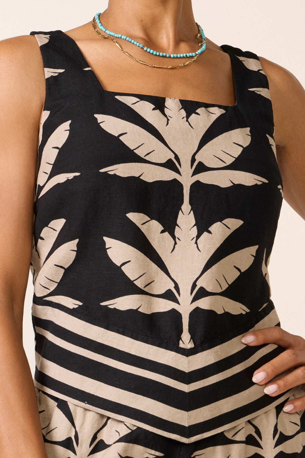 Women's Jace Linen Tank Top