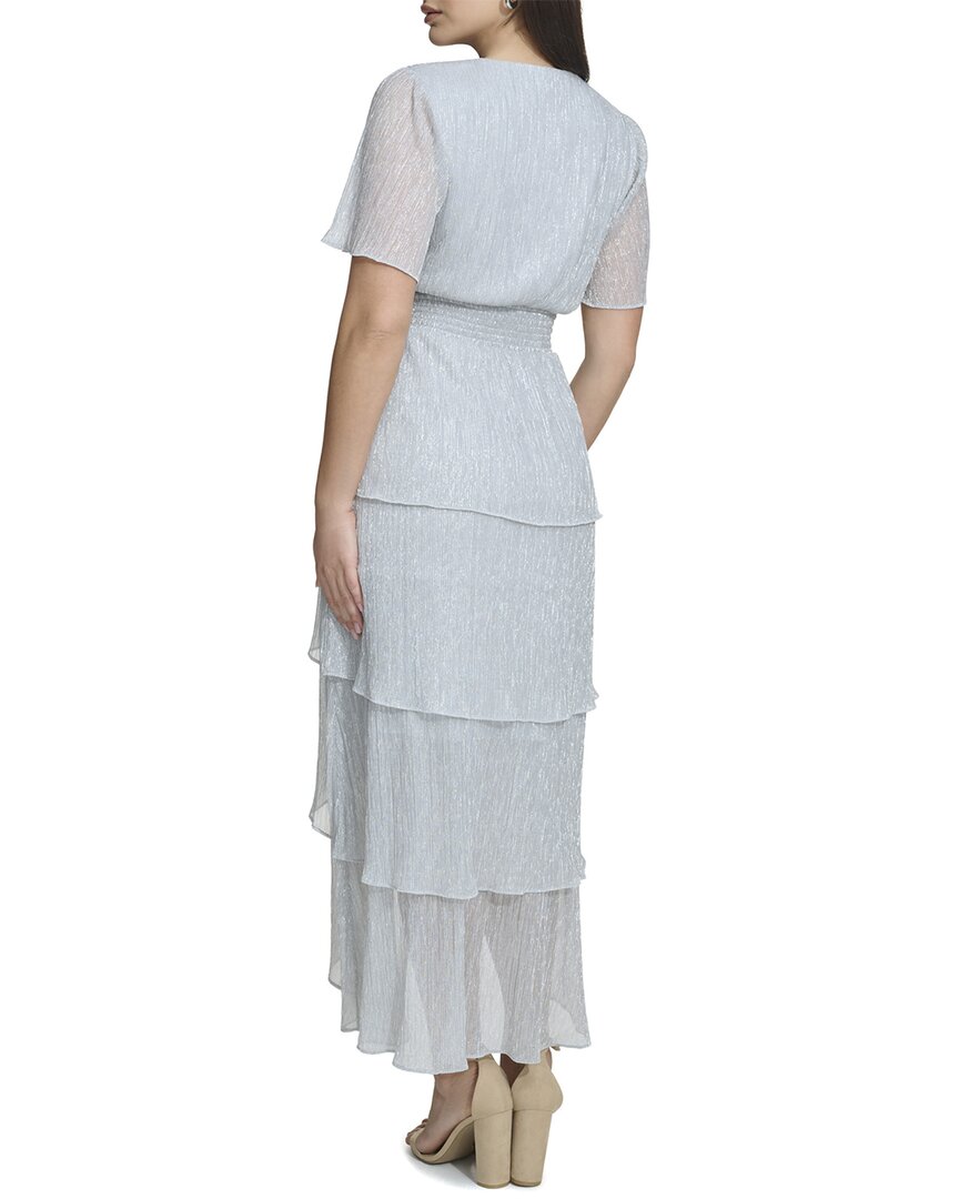 Kensie Shimmer Knit Midi Dress