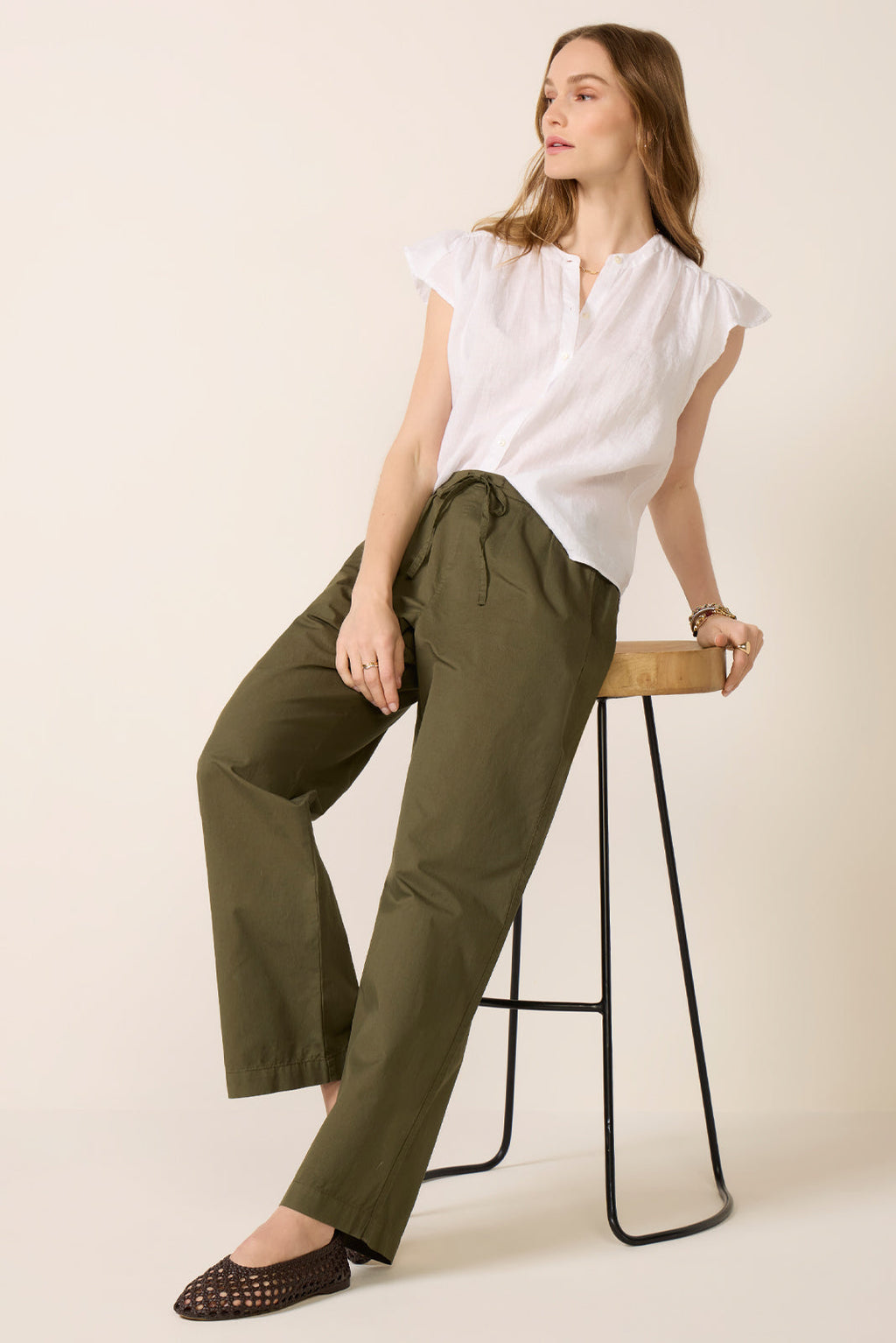 Women's Janey Linen Top