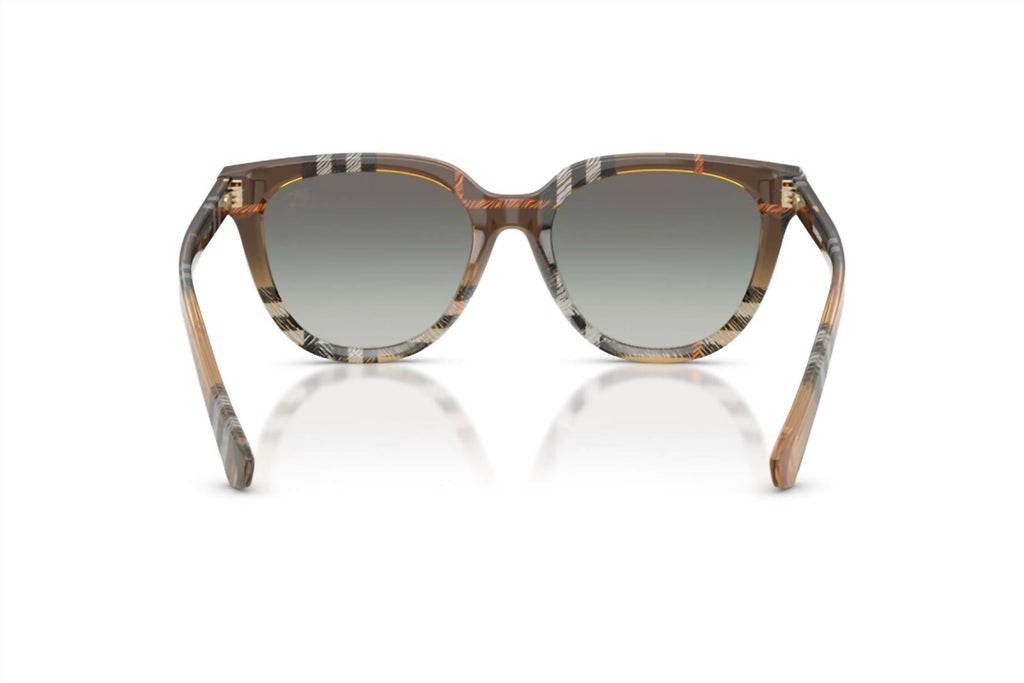 Women's Square Sunglasses In Check Sand