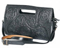 Women's Crossbody Adjustable Strap Purse In Black