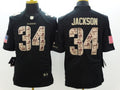 Men's Las Vegas Raiders Bo Jackson #34 Black Player Jersey1