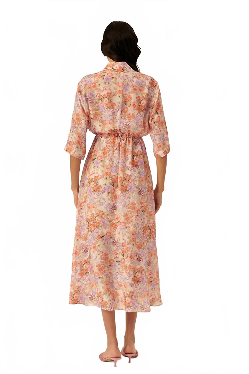 Maliyah Midi Dress In Multi Color