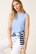 Women's Crew Neck Muscle Tank Top