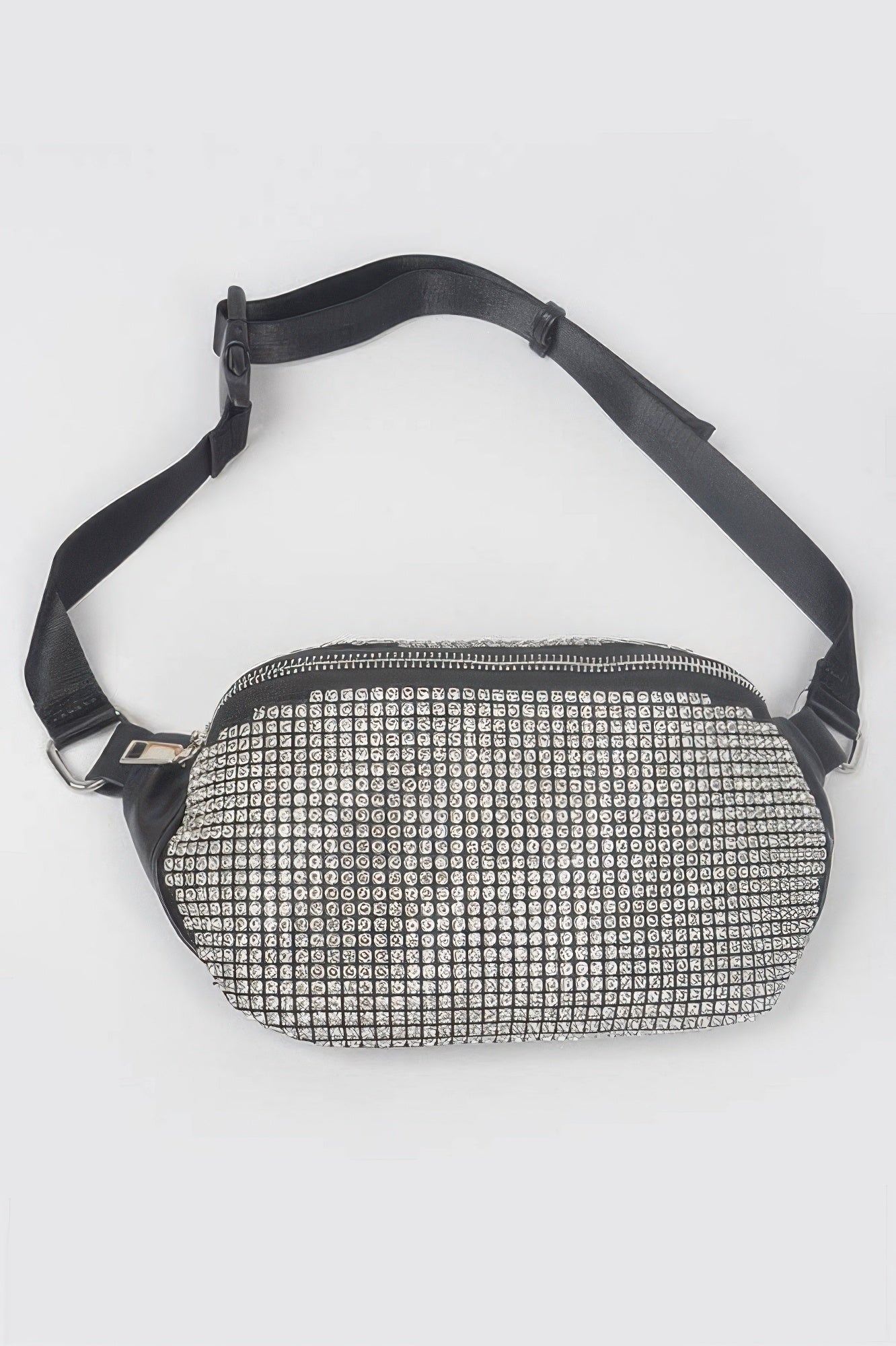 Rhinestone Mesh Fanny Pack