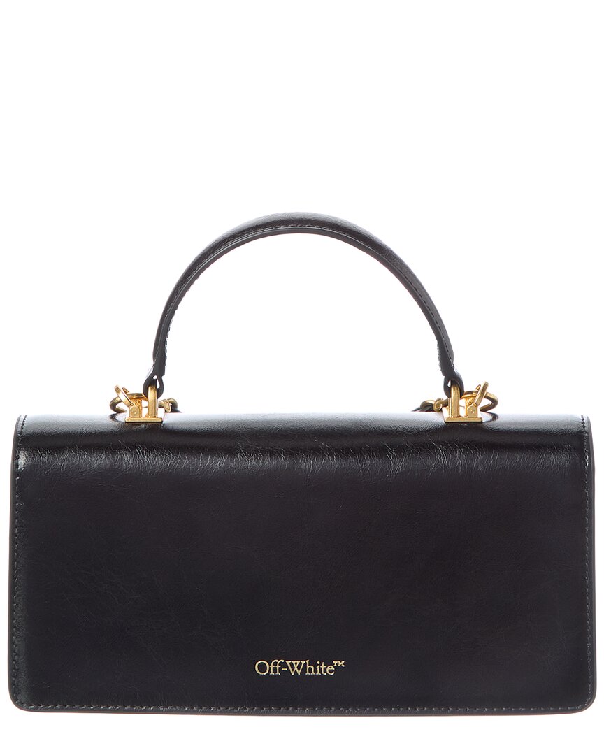 Off-White Jitney East West Leather Shoulder Bag