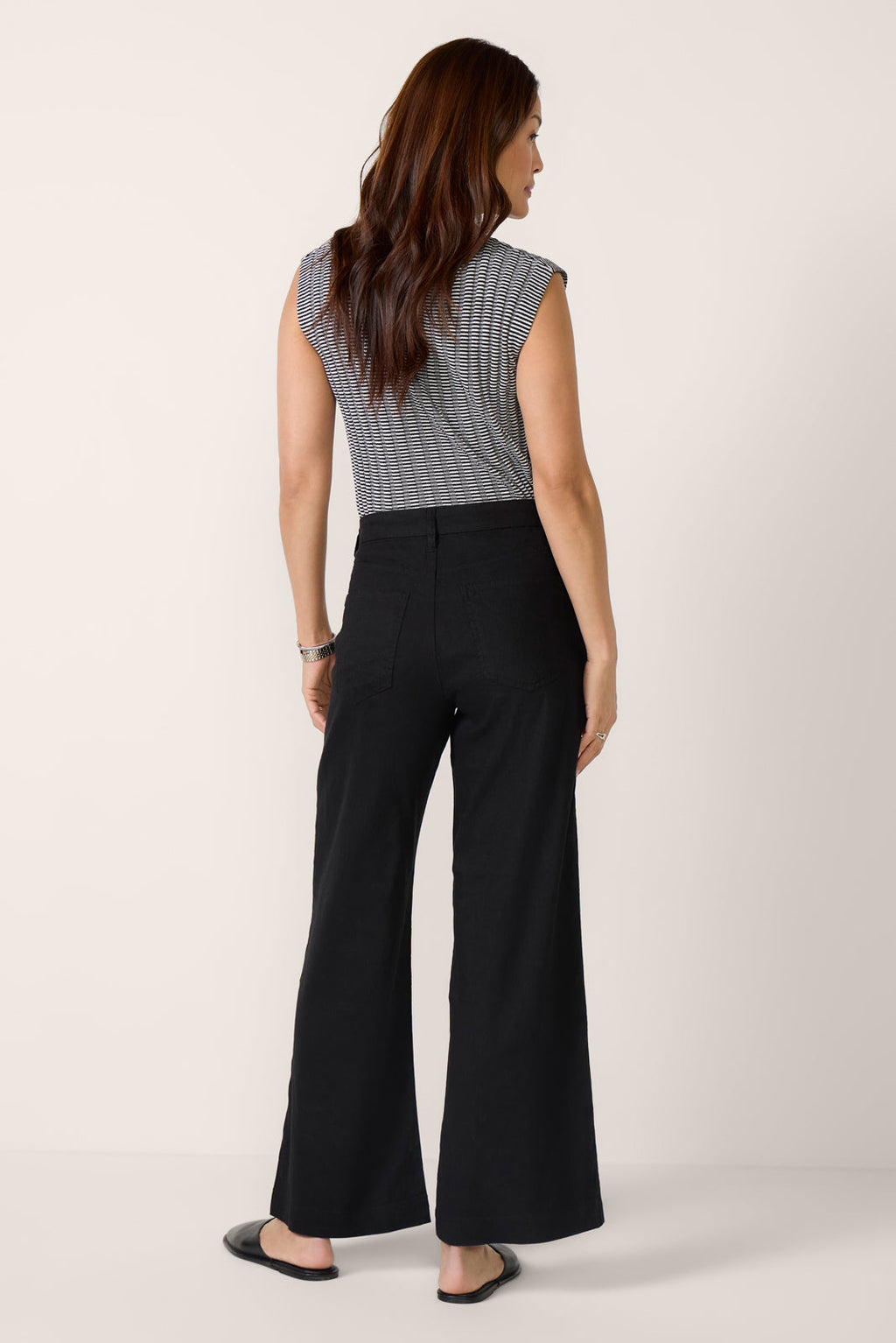 Women's Meg Linen Wide Leg Pants