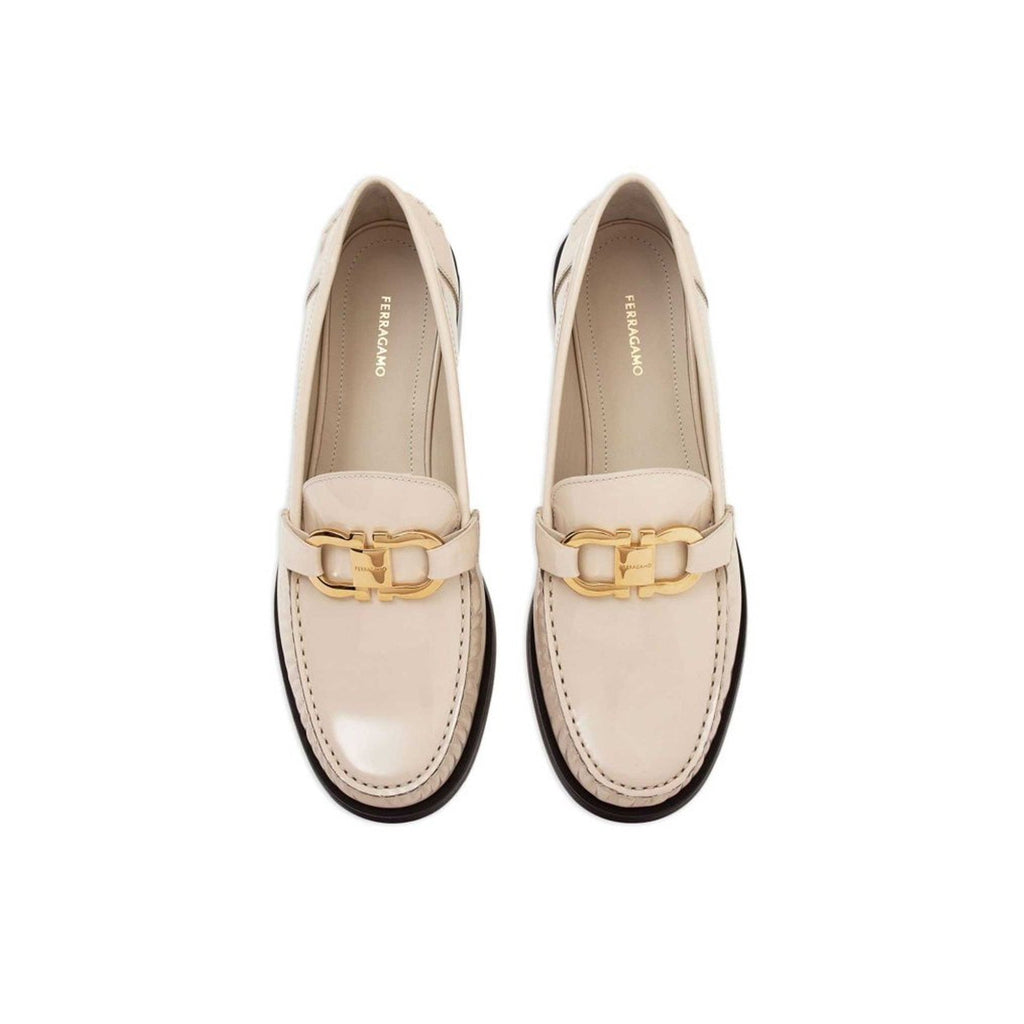 Salvatore Ferragamo Maryan Leather Loafers Women