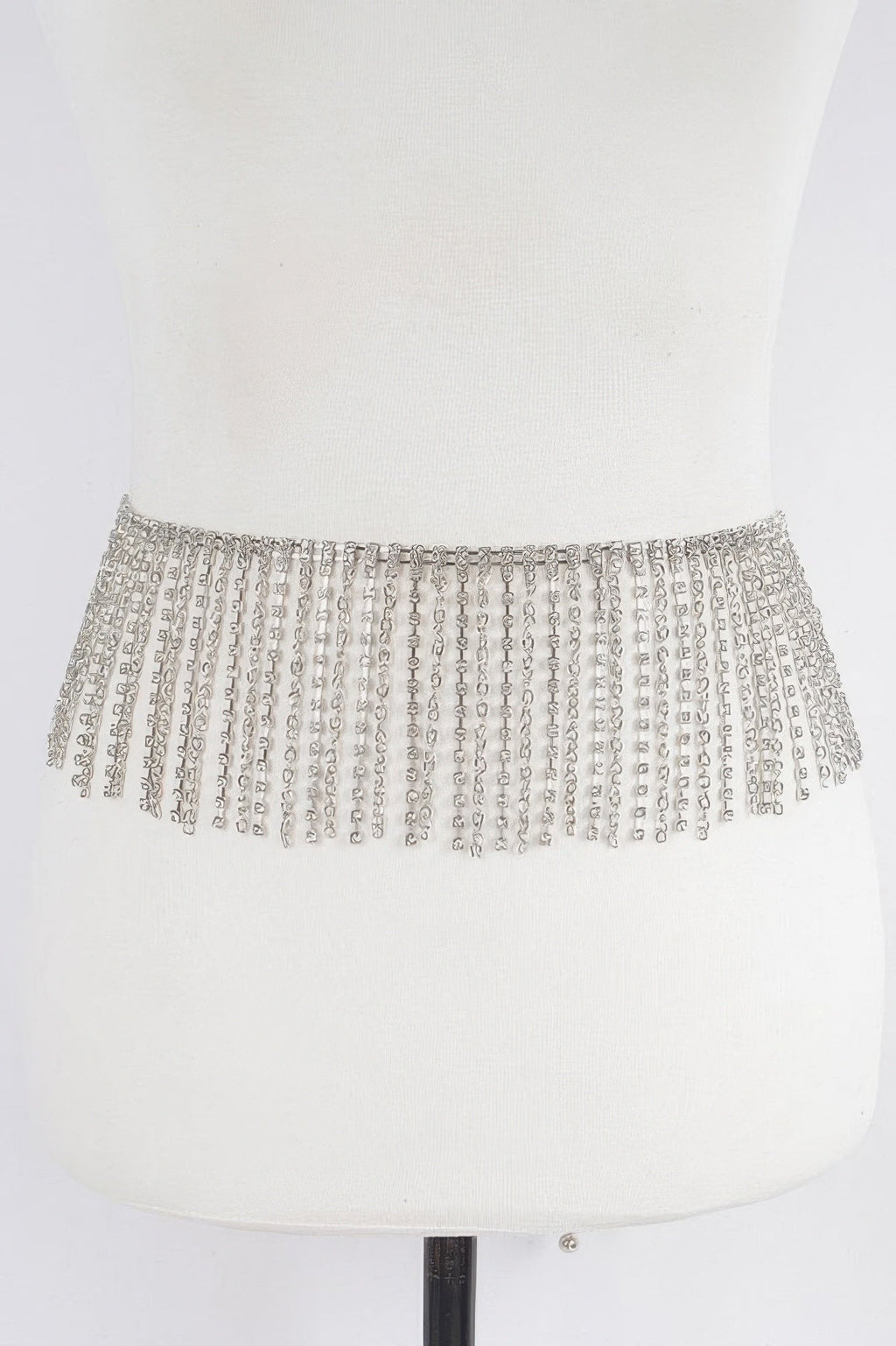 Rhinestone Curtain Belt