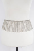 Rhinestone Curtain Belt