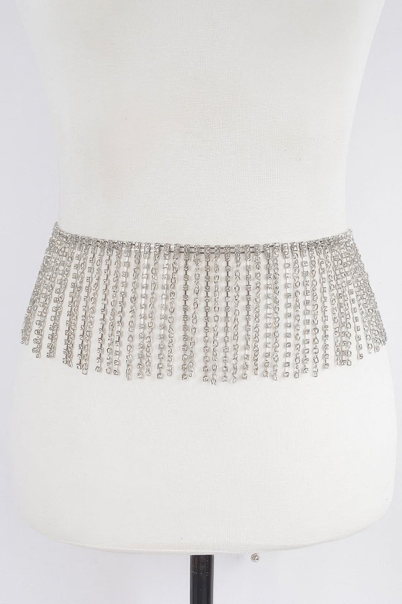 Rhinestone Curtain Belt