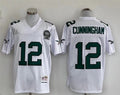 Men's Philadelphia Eagles Randall Cunningham Mitchell & Ness White Legacy Replica Jersey1